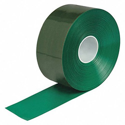 Brady Floor Tape,Green,4 inx100 ft,Roll  149646