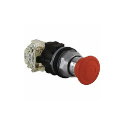 Schneider Electric Non-Illuminated Push Button,Plastic,Red 9001SKR16H13