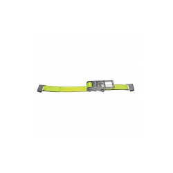 Lift-All Tie Down Strap,Flat-Hook,Yellow  TE20483