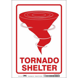 Condor Safety Sign,10 in x 7 in,Vinyl 480J46