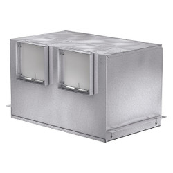 Dayton Steel 11.6"L, 11.6"H, 11.6"W Exhaust Fan 60KU37