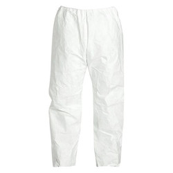 Dupont Disposable Pants,White,4XL,PK50 TY350SWH4X005000