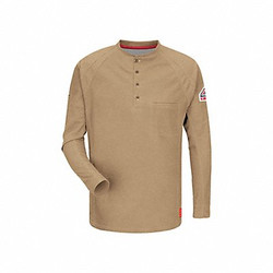 Vf Imagewear Flame-Resistant Crewneck Shirt,XL,Khaki QT20KH RG XL