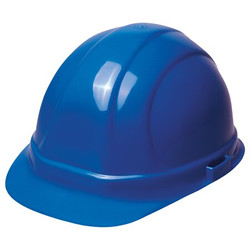 Erb Safety Hard Hat,Type 1, Class E,Pinlock,Blue 19136