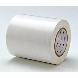 Sim Supply Floor Tape,White,6 inx180 ft,Roll  9ACD6