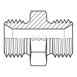 Adaptall Hose Adapter,1/2",BSPP,3/8",BSPP 9000-0806