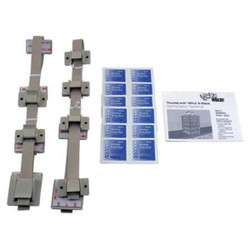 Quakehold! HPLC 6-Stack Fastener Kit,Gray  RD.HP.6G.1