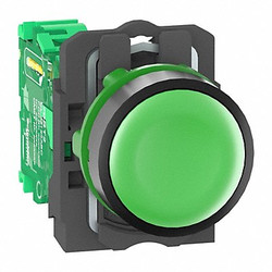 Schneider Electric Push Button with Transmitter,Green,22mm  ZB5RTA3