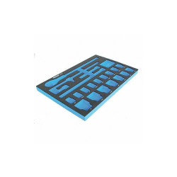 Westward Black/Blue,Tool Storage Foam Inserts,EVA 6ZGU5