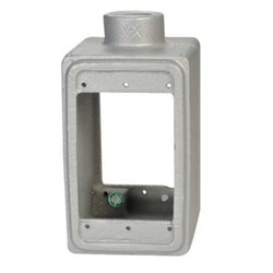 Appleton Electric Weatherproof Box,1/2in Hub,18cu.in FS-1D-50