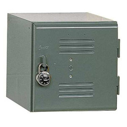 Equipto Lckr,1x1Lckr,OfficeGray,12"x12"x12",Assm 121212 GRAY