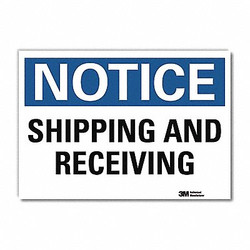 Lyle Notice Sign,5inx7in,Reflective Sheeting U5-1514-RD_7X5