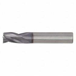 Widia Sq. End Mill,Single End,Carb,3/8" I3S0375T100L