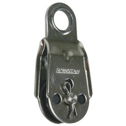 Ronstan Pulley Block,Fixed Eye,1/8 in Rope dia. RF468
