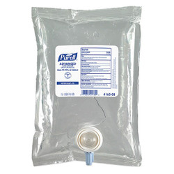 Purell Hand Sanitizer,1,000mL,FragranceFree,PK8 4163-08