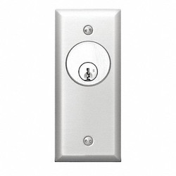 Sdc Key Switch,1-3/4 in. W  702NU