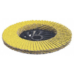 Arc Abrasives Flap Disc, 4 1/2 in Dia, 5/8 in Arbor 71-10915HEW