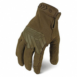 Ironclad Performance Wear Tactical Touchscreen Glove,Brown,M,PR IEXT-PCOY-03-M