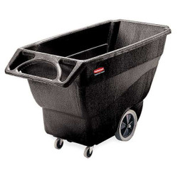 Rubbermaid Commercial Tilt Truck,Utility,3/4 cu. yd.,600 lb. FG101100BLA