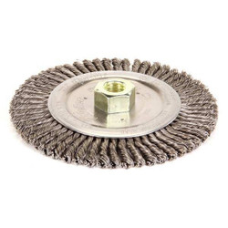 Weiler Twist Wire Wheel Brush,Threaded Arbor 96045