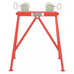 Ridgid Roller Head Pipe Stand,2 to 36 In. AR99