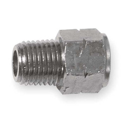 Aignep Usa Adapter, Nickel-Plated Brass, 3/8 in 82242N-06-06