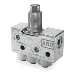 Aro Manual AirControl,3-Way,2-Position,5/32" 214-2-C