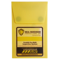 Ideal Warehouse Innovations Replacement Checklist Book,1" W,PK4 70-1062-CP