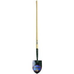 J-450 Series PONY Shovel, 8.25 in W x 11.25 in L Blade, 47 in L Straight, White Ash, Deep Bowl Irrigation Shovel, 4 in Lift