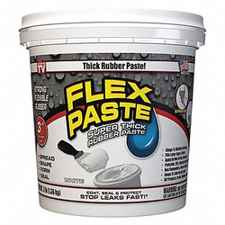 Flex Seal Flex Paste 3 lb. Tub White PFSWHTR32
