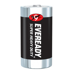 Eveready® Super Heavy Duty C Batteries, 1/Each