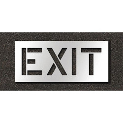 Rae Pavement Stencil,Exit STL-108-71205