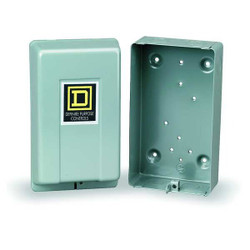Square D MotorStarterEnclosure,NEMA Style,NEMA 1 9991DPG2