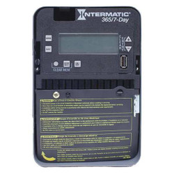 Intermatic Electronic Timer, Gray, Metal ET2715C