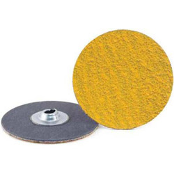 Arc Abrasives Quick-Change Sand Disc,2 in Dia,TS,PK100 71-31449K