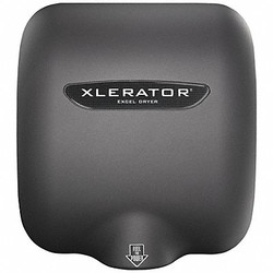 Xlerator Hand Dryer,Integral Nozzle,Automatic XL-GR-1.1N-110-120V