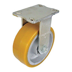 Sim Supply Kingpinless Plate Caster,Rigid,2000 lb.  P27R-UY060K-16