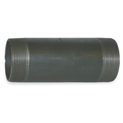 Sim Supply Black Pipe Nipple,Threaded,2-1/2x8 In  83012