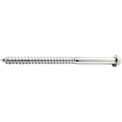 Foreverbolt Hex Lag Screw,1/2",NL-19,1.5"L,PK10 FBLB1215P10