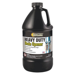 Instant Power Professional Heavy-Duty Drain Opener,Jug,1gal,Liq,PK3 8876