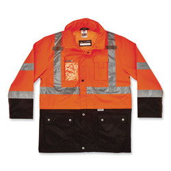 ergodyne® JACKET,8386 HI-VIS,OR,3XL 25467