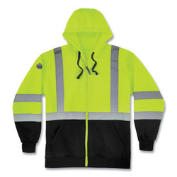 ergodyne® SHIRT,8372 CLASS 3,LIME,3 21847