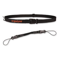 ergodyne® LANYARDS,3135 BLACK L 19168
