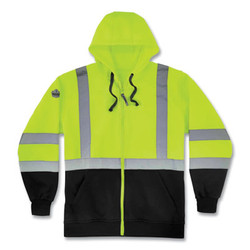 ergodyne® SHIRT,8372 CLASS 3,LIME,X 21845