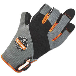 ergodyne® ProFlex 720 Heavy-Duty Framing Gloves, Large, Gray, Pair 17114