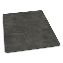 ES Robbins® Trendsetter Chair Mat for Hard Floors, 36 x 48, Pewter 119763