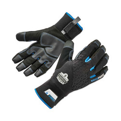 ergodyne® GLOVES,818WP,THERM,2XL,BK 17386