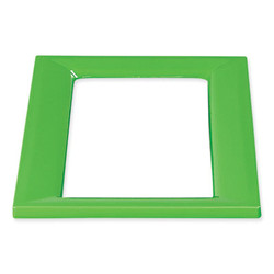 Safco® Mixx Recycling Center Lid, 9.87w x 19.87d x 0.82h, Green 9450GN