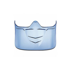 Bolle Safety Visor,Blue,Polycarbonate,For Goggles  40298