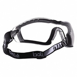 Bolle Safety Dust Rstnt Goggles,Antfg,Scrch Rstnt,Clr 40091